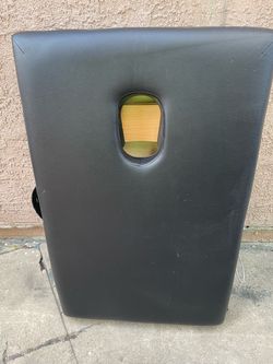 Massage Table Face Rest Pad Black