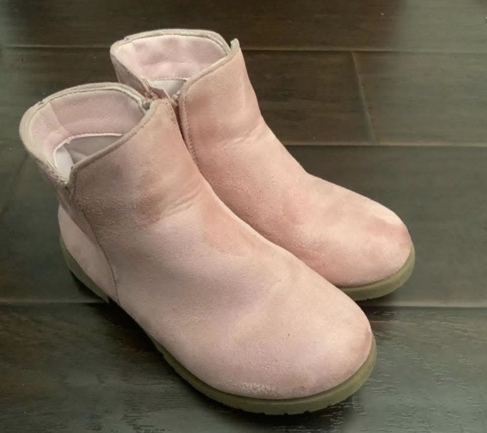 Pink Kids Boots Size 13C 