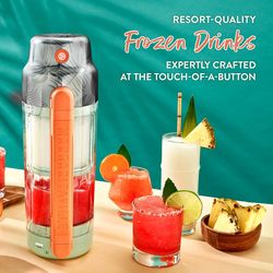 Margaritaville Maui Portable Frozen Drink Machine and Blender Ideal for Resort-Quality Shaved Ice Drinks and Smoothies