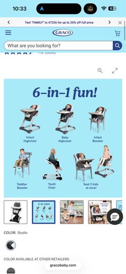 High chair