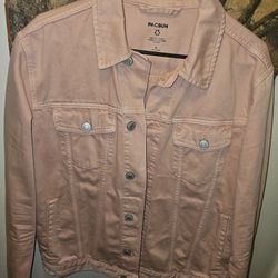 Pacsun Salmon Denim Jacket