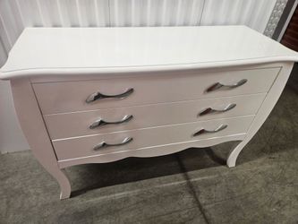 SOLID HEAVY WHITE DRESSER