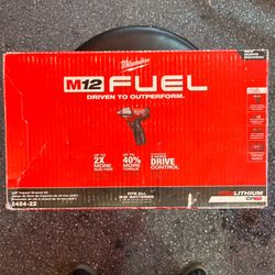 Milwaukee M12 FUEL 3/8” Impact Wrench