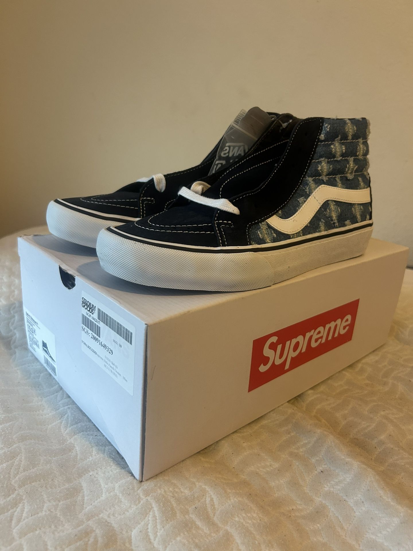 Supreme Denim Vans 