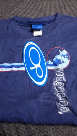 Girls med OP T shirt blue