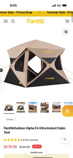 FantikkOutdoor C-4 ultra cabin tent