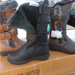 Girl High Snow Boots