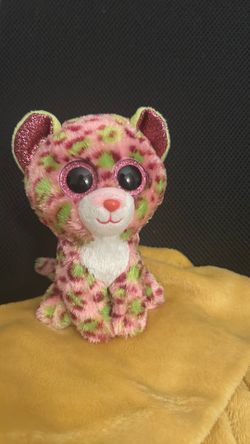 Ty Silk Lainey Leopard Plush – Brand New with Tag