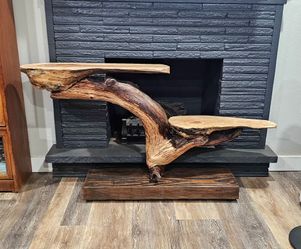 Handmade Wooden Shelf using reclaimed wood