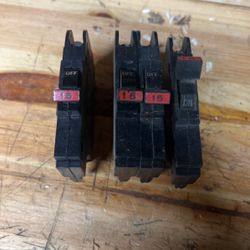 15 Amp Federal Pacific Breaker