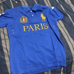 Polo Ralph Lauren Paris Mesh Polo Shirt.