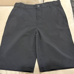 The Childrens Place Black Shorts Boys 12 Stretch Adjustable Waist