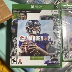 Madden 21 New Sealed Xbox One Game