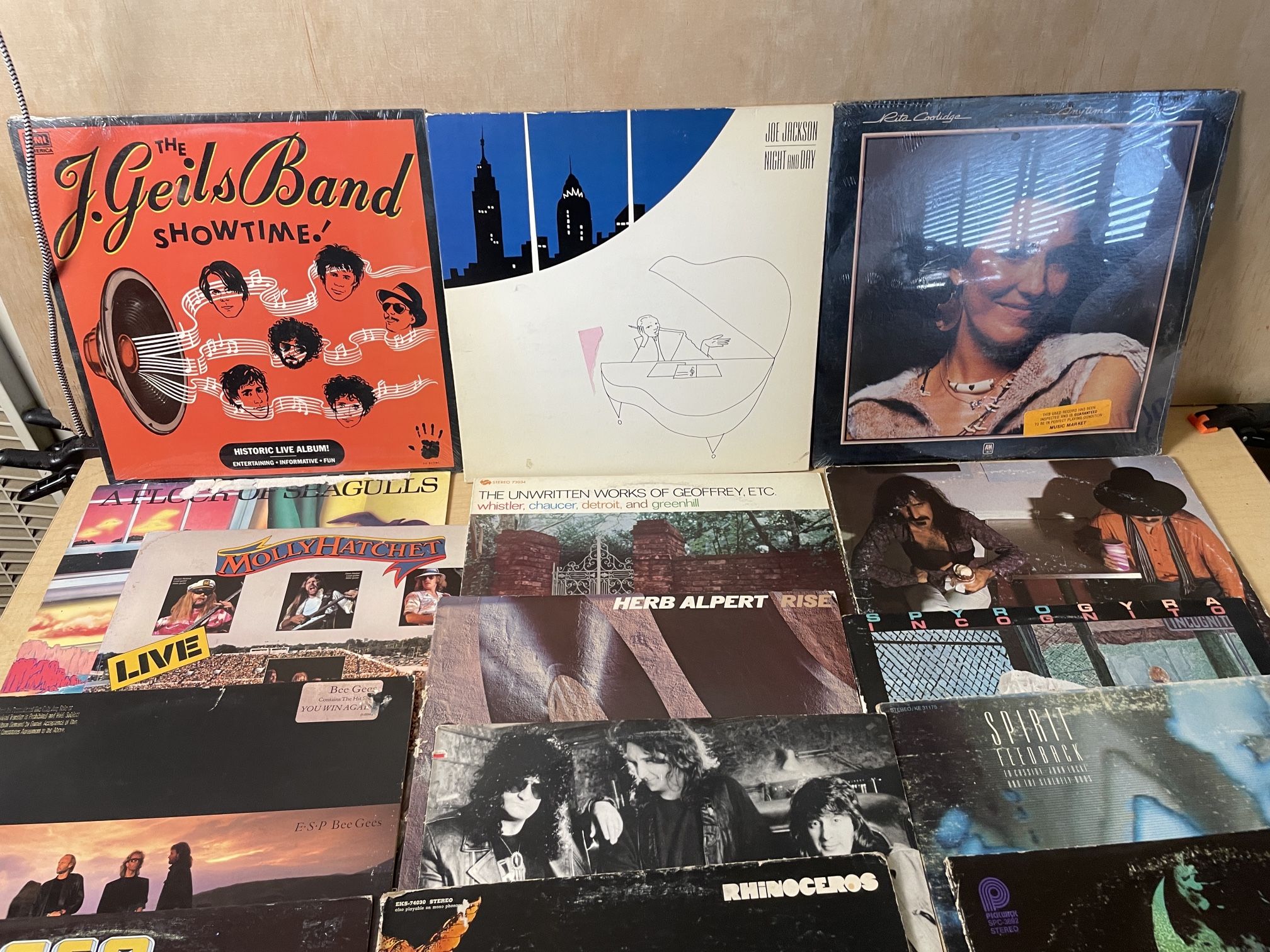50 Vinyl LPs Albums Mostly Rock & Roll Records