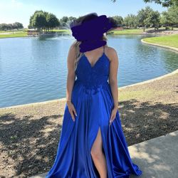 Royal Blue Prom Dress