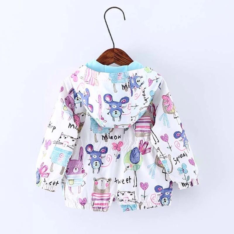 New cartoon baby kid hoodie jacket