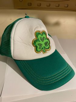 SPRITZ Green/white Lucky Hat
