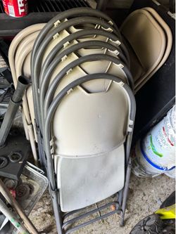 Folding chairs
