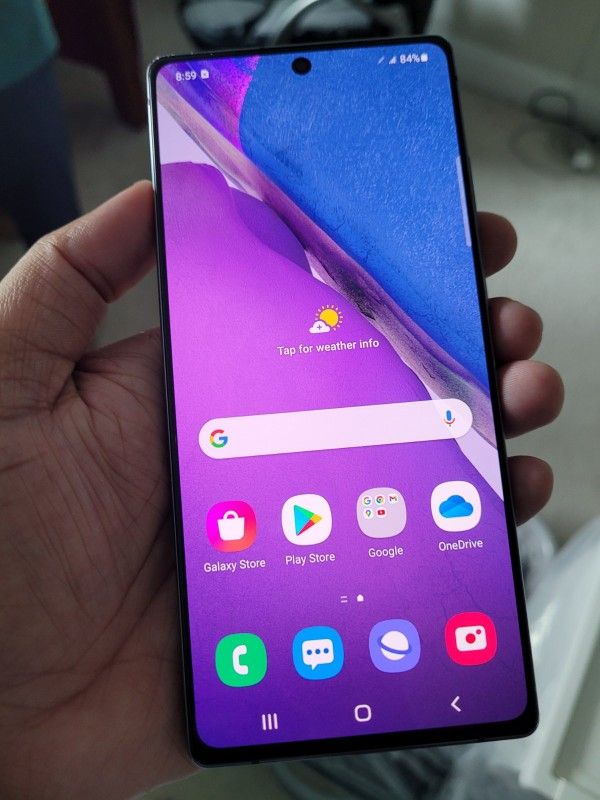 Samsung Galaxy Note 20 , Factory Unlocked,  Excellent Condition