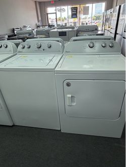 Whirlpool washer and dryer set