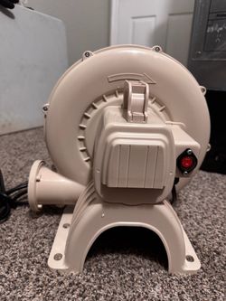 New!! Introducing the AIR BLOWER FJ-350C Air Blower Continuous Duty, perfect for your outdoor inflatable bouncers. This high-quality blower is design