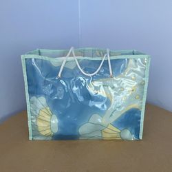 Estee Lauder Gift Bag Tote Womens Beach Print