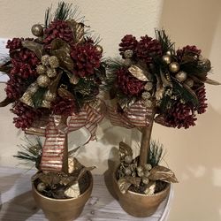 One Pair Christmas Holidays Tree For Decoration 