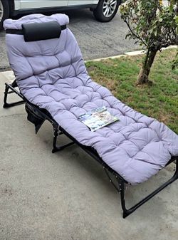 Folding Chaise Lounge Chair