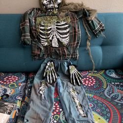 Halloween Kids Zombie Costume Ages 5-6