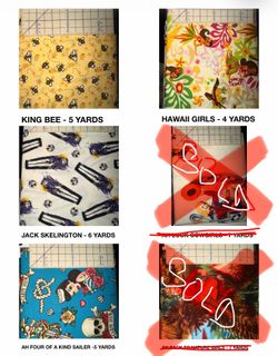 Fabric Sale