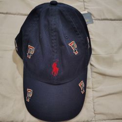 Ralph Lauren Polo P Wings Baseball Hat NWT 