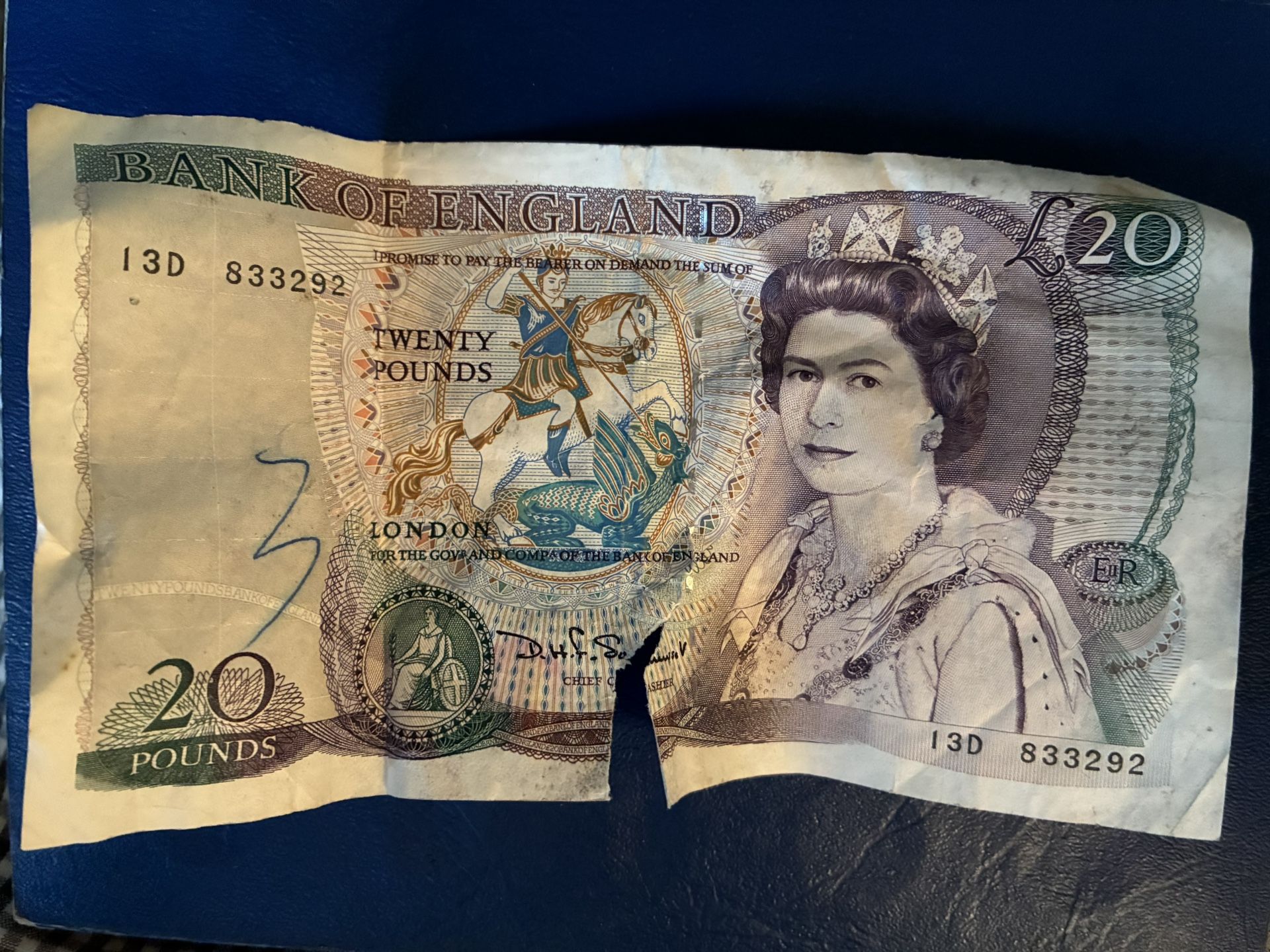 UK GREAT BRITAIN 20 POUNDS