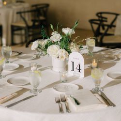 Wedding Acrylic Table Numbers 