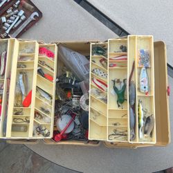 Fishing Box With Tackle 