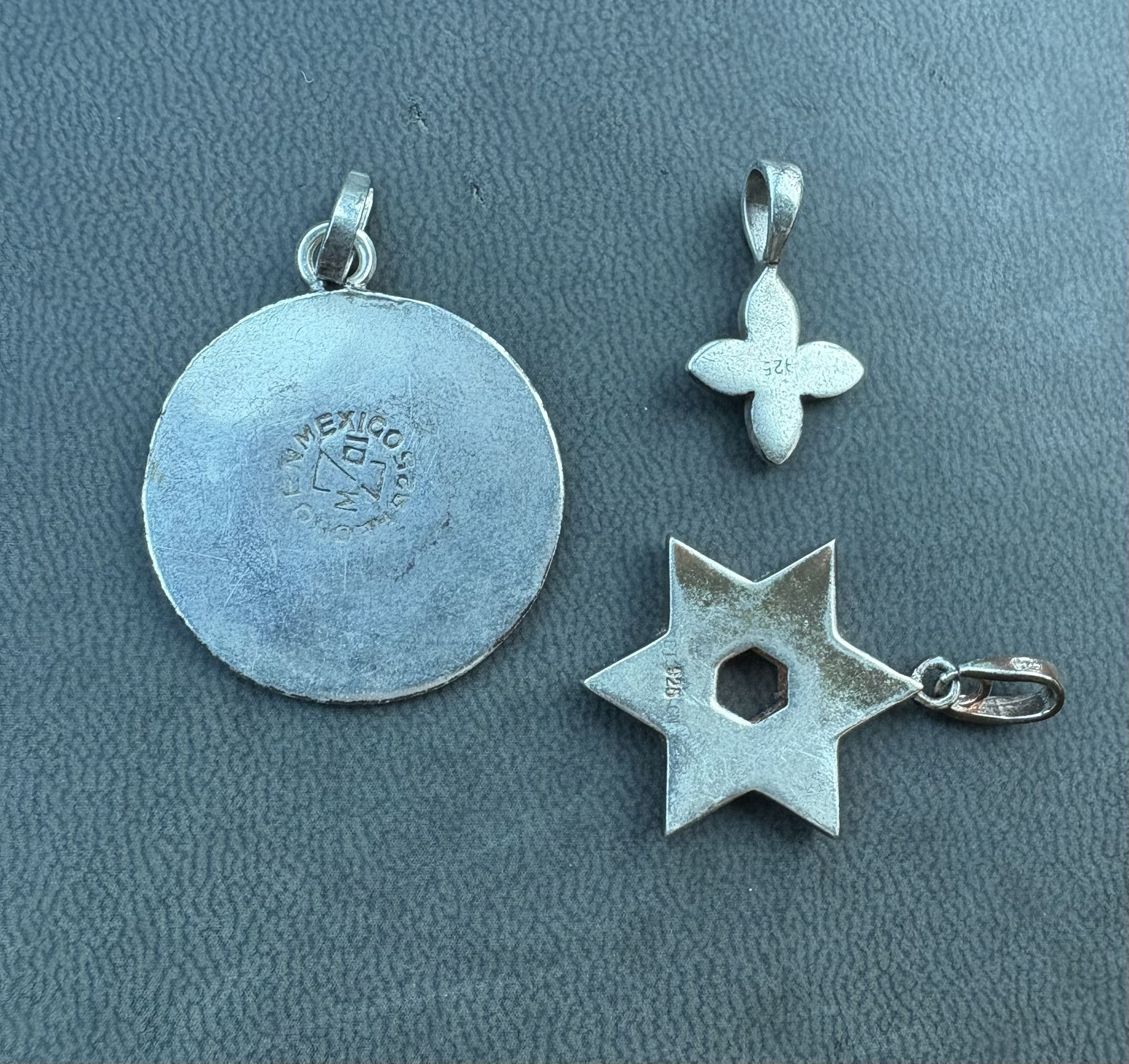 Silver Pendants Set 925
