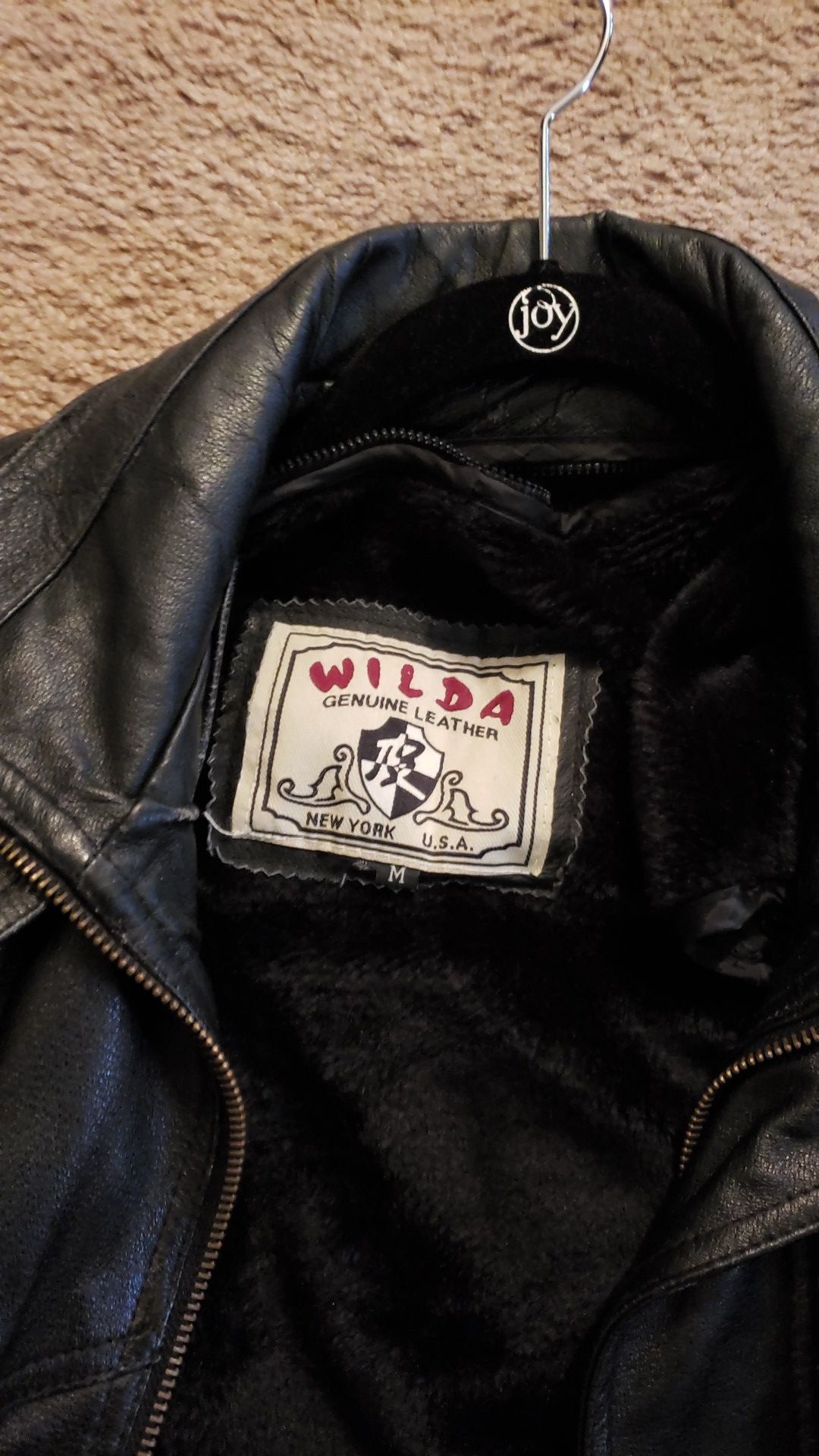 Wilda genuine store leather jacket