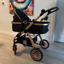 3 In One Baby Stroller Brand New. Good Condition. Barley Used 
