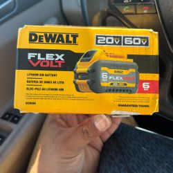 Dewalt Flex Volt 6ah