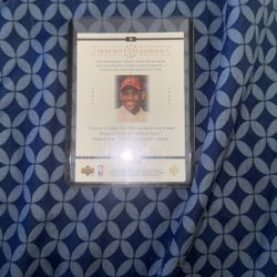 LeBron James Cavaliers 2003 Card