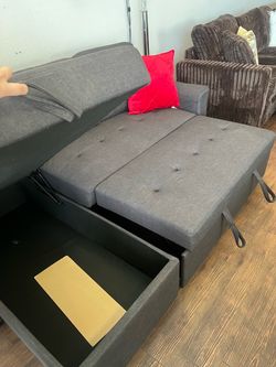 Black sofa sectional