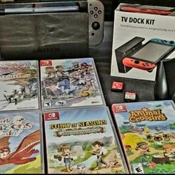 Nintendo Switch Bundle Games & Accessories 