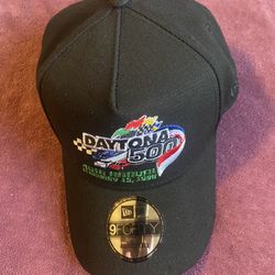 New Era 9Forty NASCAR Daytona 500 Black SnapBack Hat