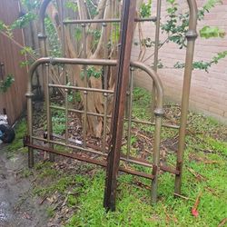 Brass Metal Full Size Bed Frame