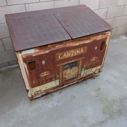 Vintage Corona Extra Cantina Metal Cooler