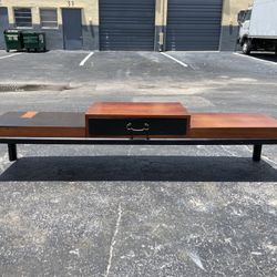 Original Mid Century Bench Table