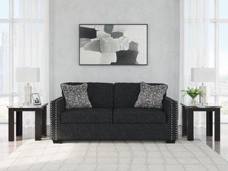 Jasmine Peaks Coal Sofa (Online Special Price)