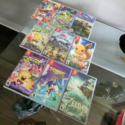 NINTENDO SWITCH GAMES (PRICE In DESCRITION)