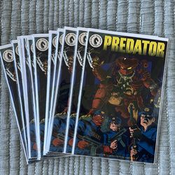 11 Copies Of Predator 3 Comic Book Lot