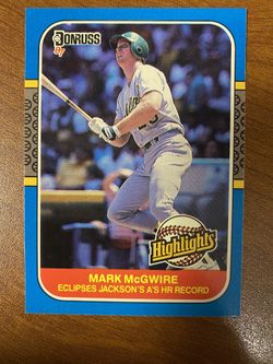 1987 donruss mark mcgwire