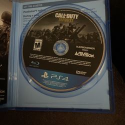 Ps4 Game Call Of Duty Ww 2